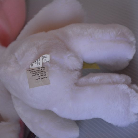 NWT Hallmark All Ears Plush Easter Bunny Rabbit Surprise Pockets 8" Cuddle Toy - Picture 8 of 12